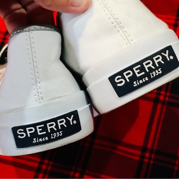 Sperry Star Wars boat shoes sneakers loafers mens 8.5 - white - like new - Picture 9 of 12